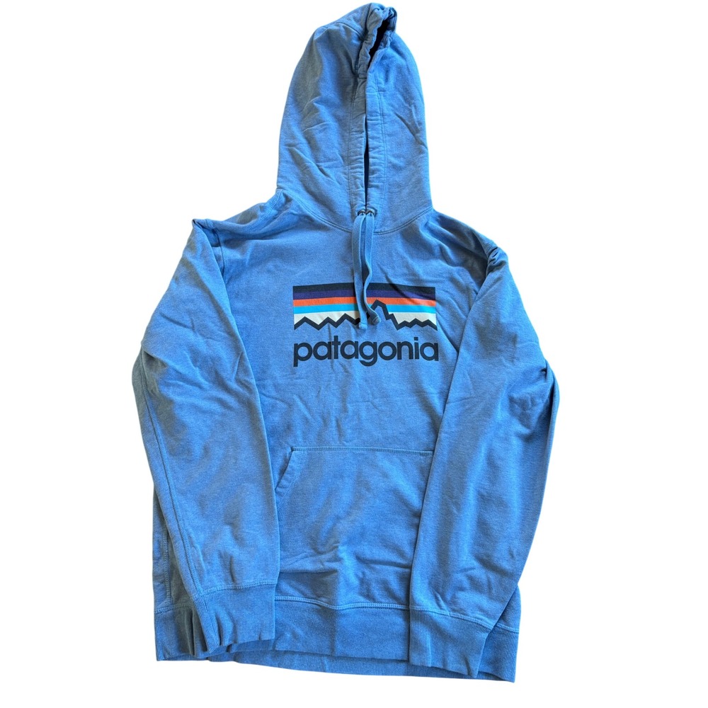Patagonia Mens Fitz Roy Horizons Uprisal Hoodie Blue 39422SP16 Medium